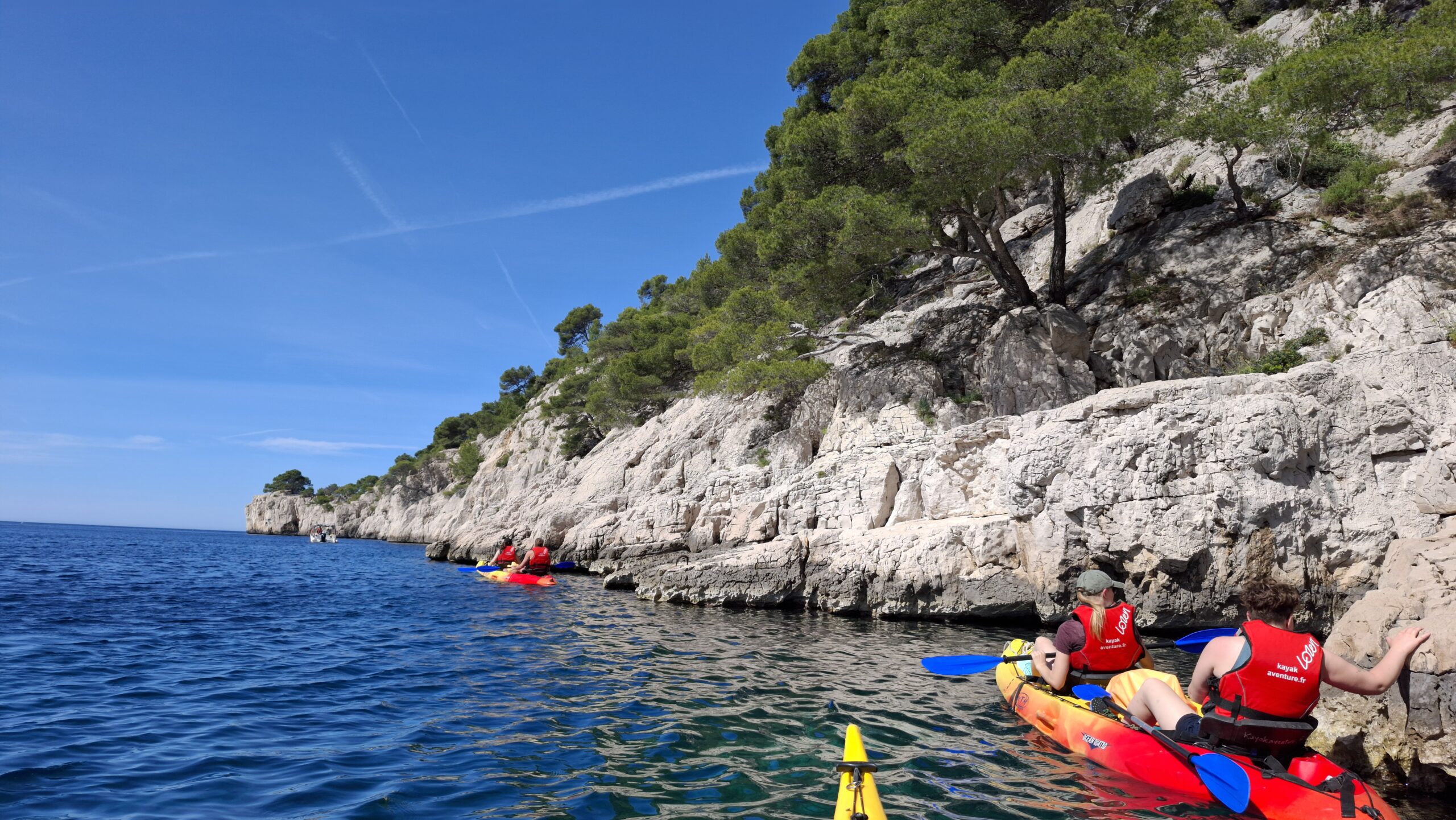 calanques cassis marseille kayak En-Vau Port-Miou Port-Pin