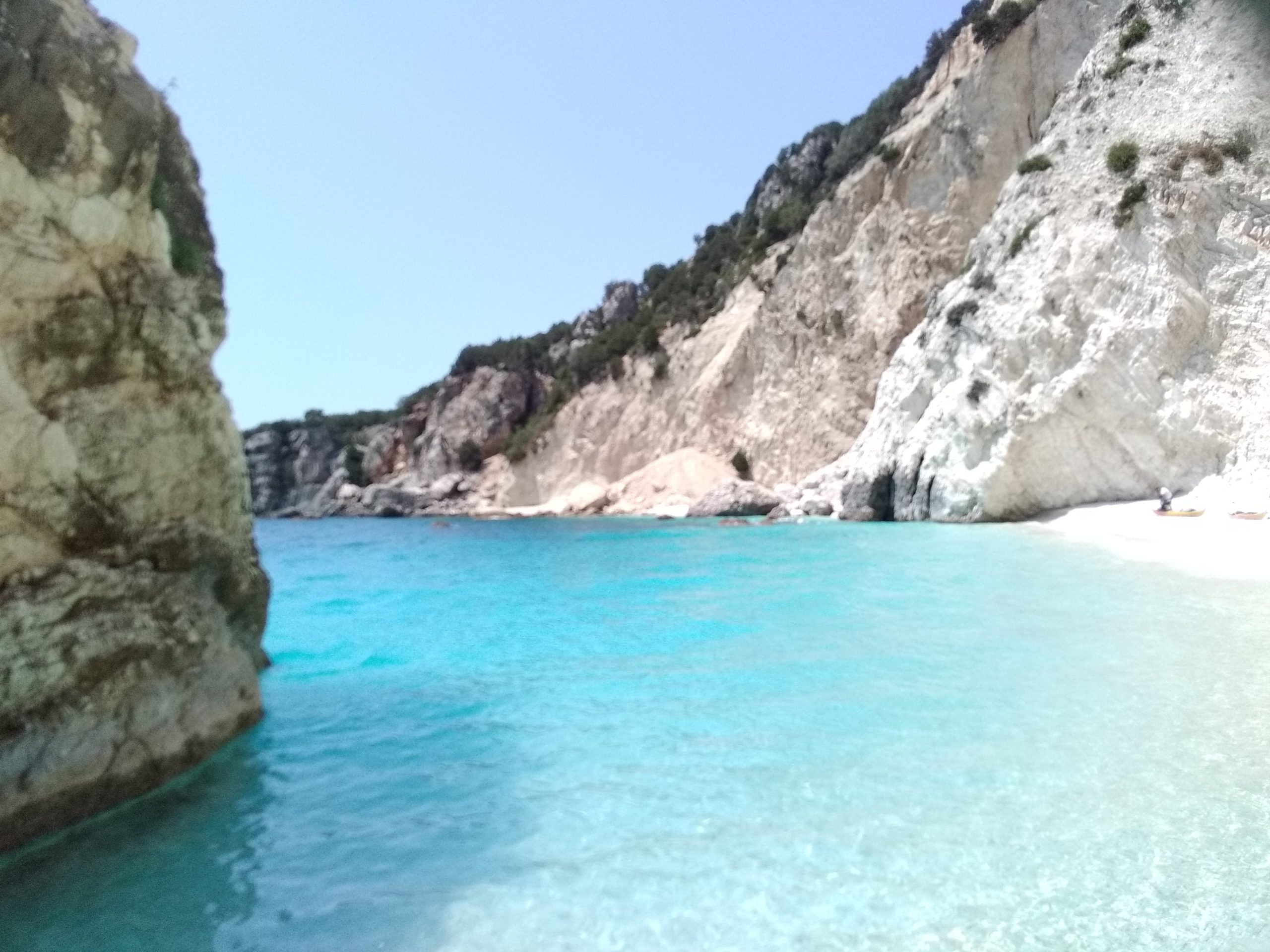 baie d'Afales au nord de l'île d'Ithaque en mer ionienne